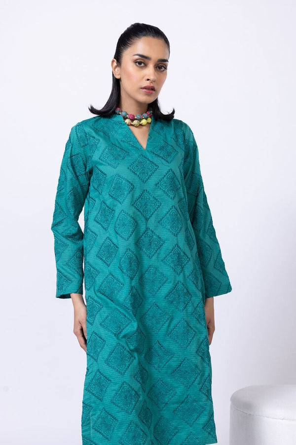 Dyed | Cotton Dobby Kurta Pants