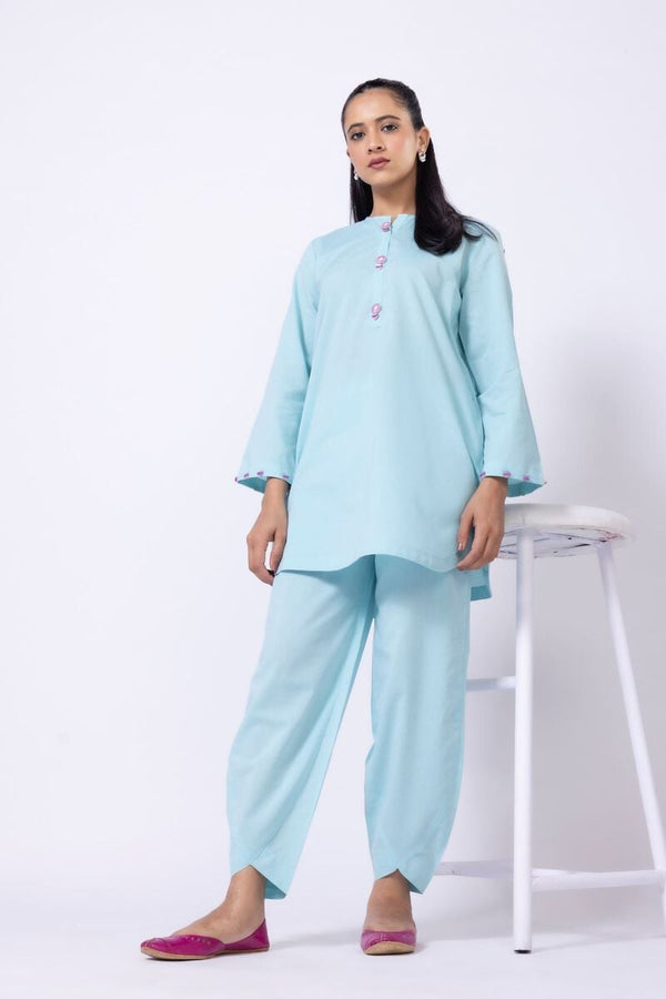 Dyed | Chambray Kurta Shalwar