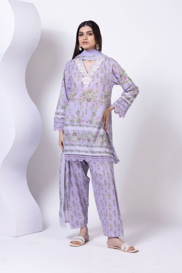 Embroidered | Cambric Kurta Pants