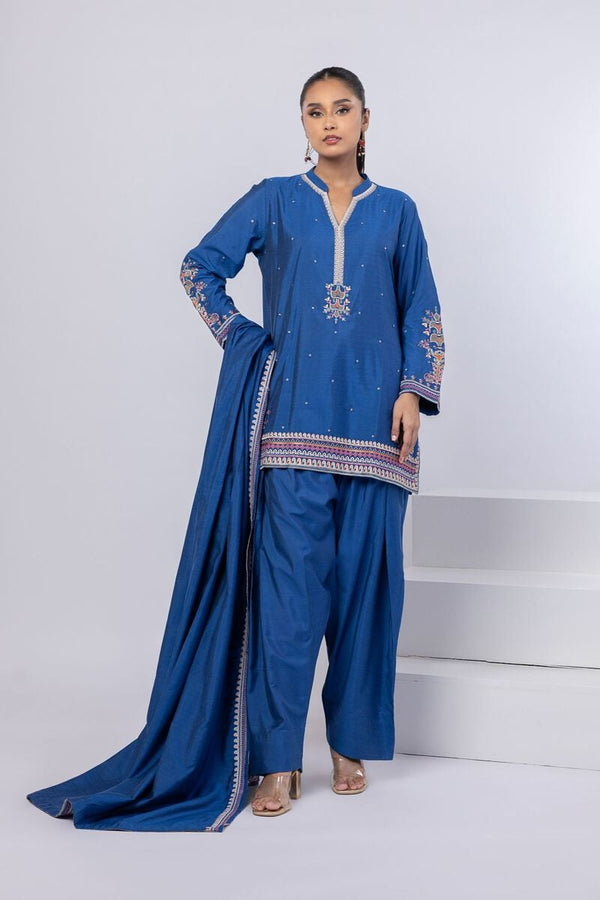 Embroidered | Polyester 3 Piece Co-ord Set