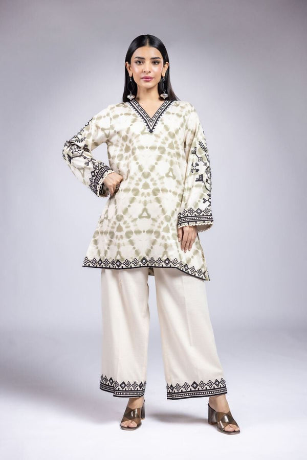 Embroidered | Dobby Kurta