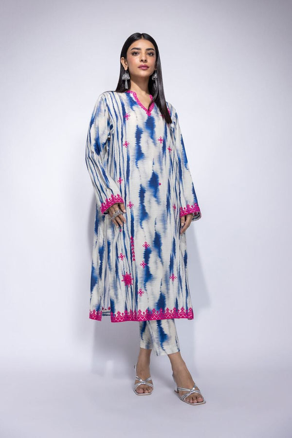 Embroidered | Dobby Kurta Pants