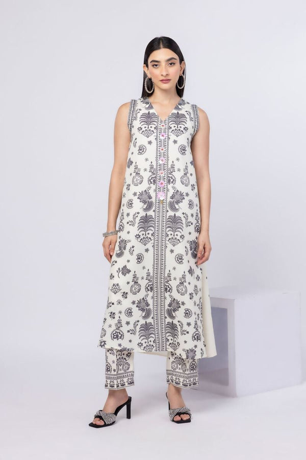 Printed | Thai Silk Kurta Pants