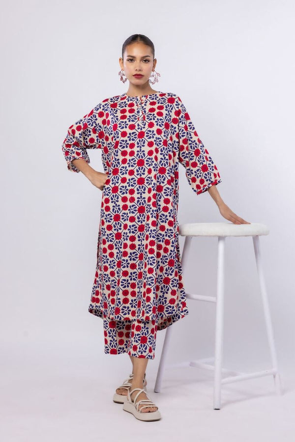 Printed | Cambric Kurta Pants