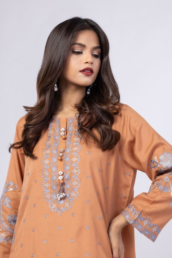 Embroidered | Thai Silk Kurta Pants