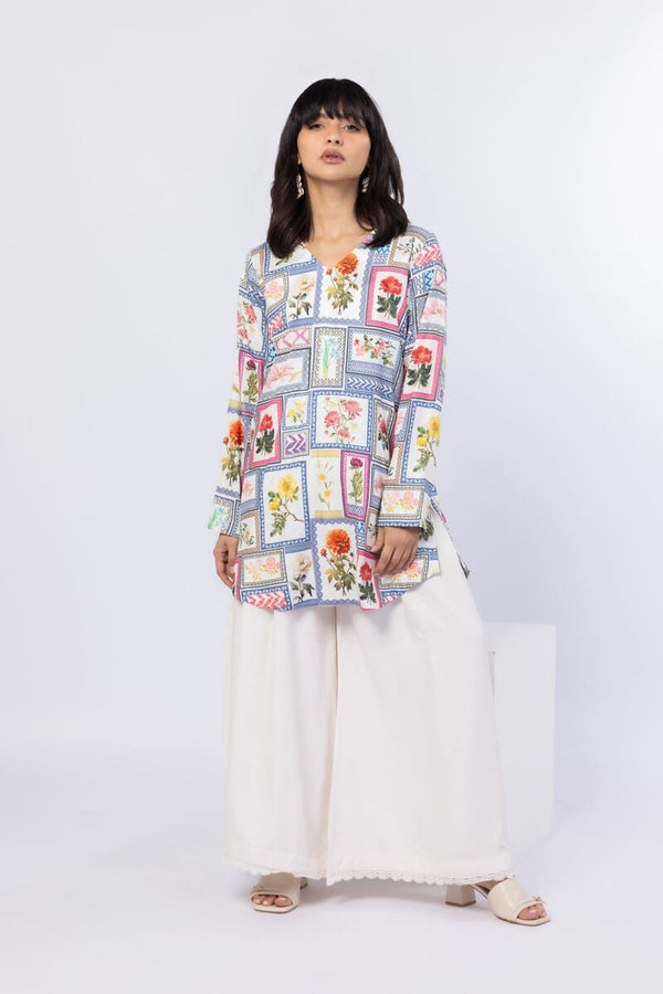 Printed | Viscose Crepe Kurta Pants