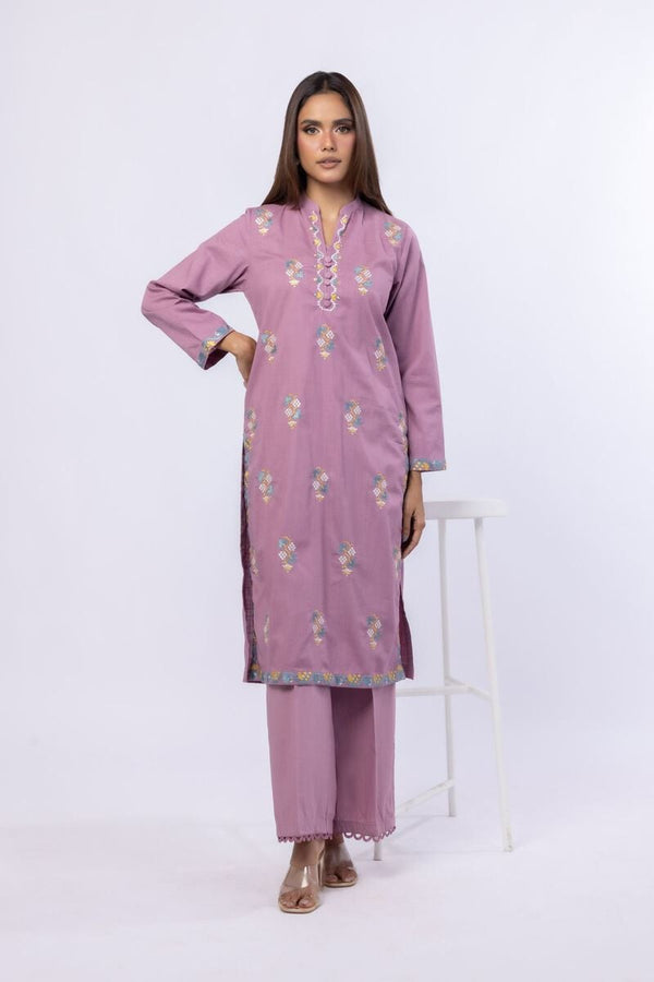 Embroidered | Crosshatch Poplin Kurta