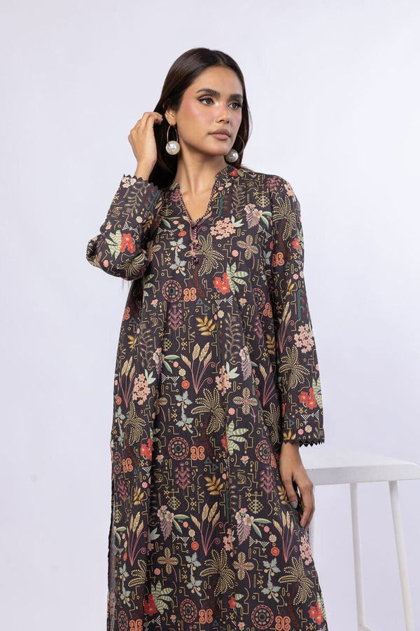 Printed | Crosshatch Poplin Kurta Pants