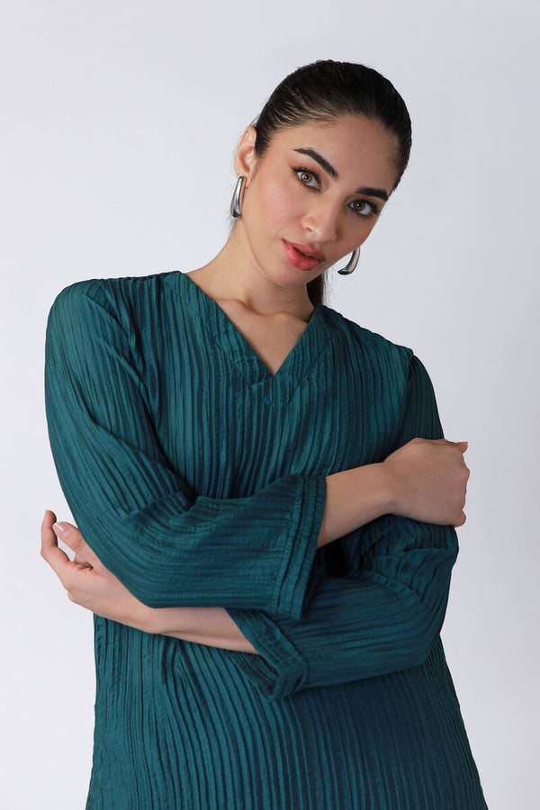 Dyed | Ripple Crinkle Kurta Pants