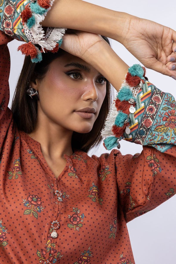 Printed | Viscose Crepe Kurta Pants
