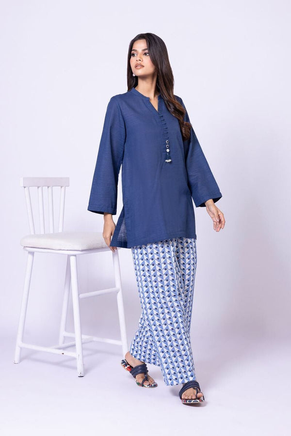 Dyed | Textured Cotton Kurta Pants