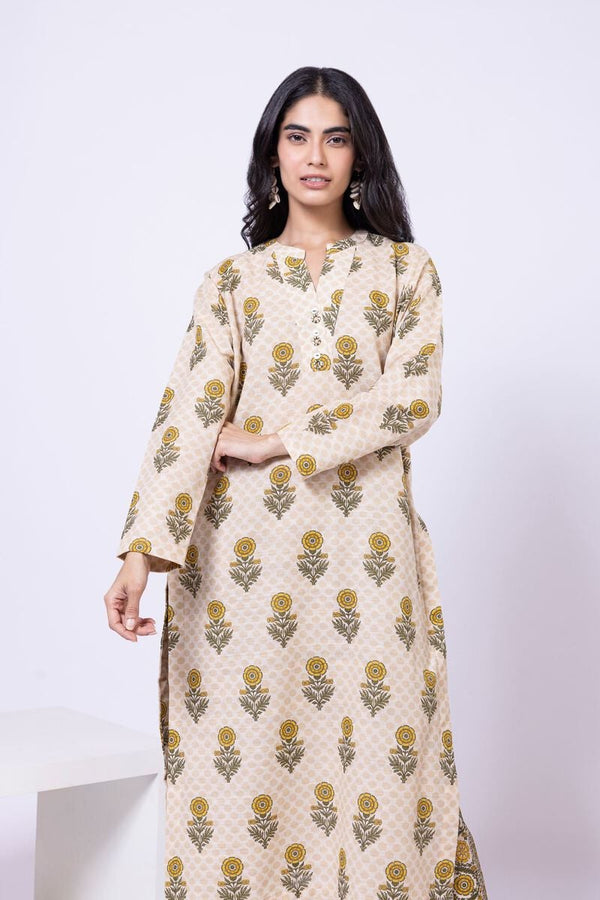 Printed | Textured Cotton Kurta
