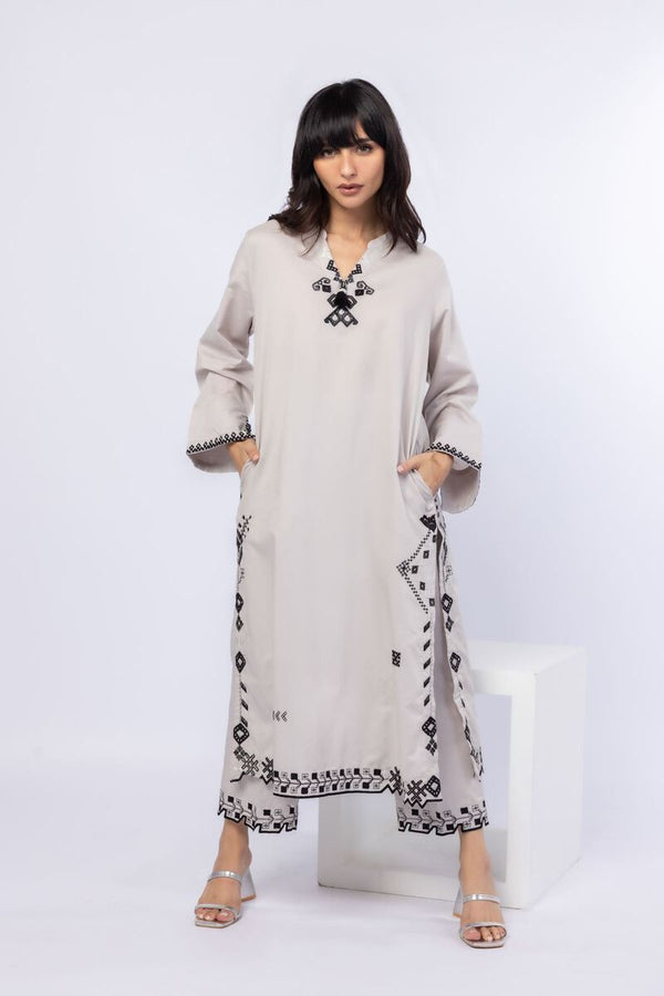 Embroidered | Cotton Dobby Kurta
