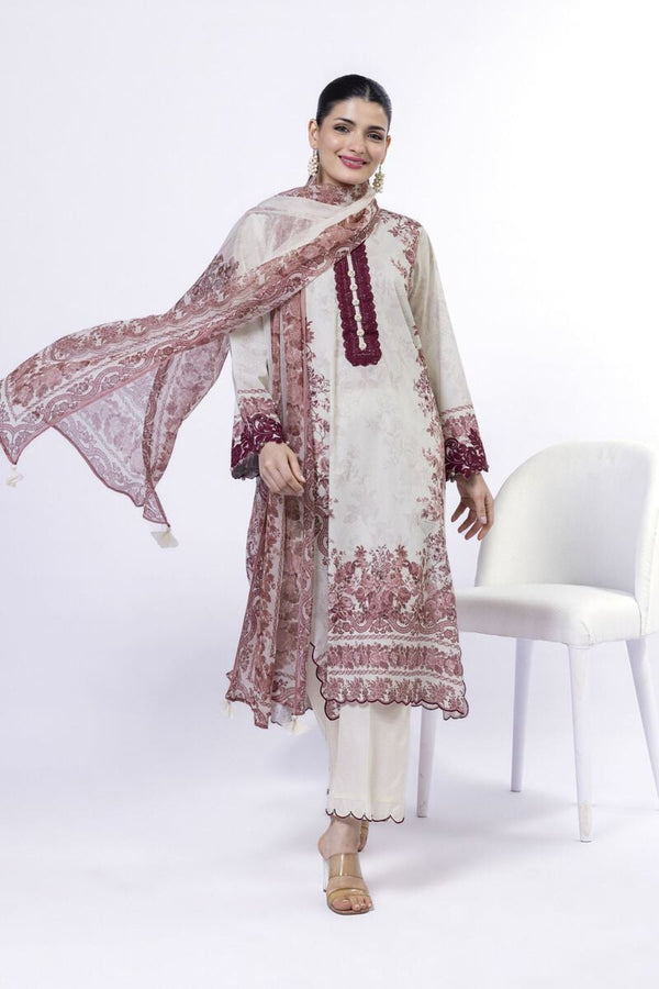 Embroidered | Cotton Tailored 3 Piece