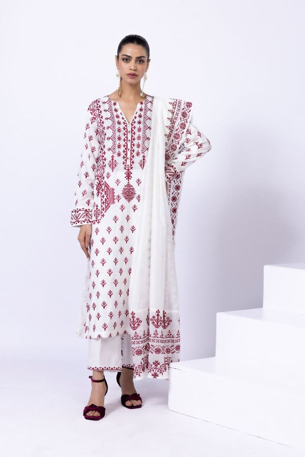 Embroidered | Raw Silk Kurta Pants