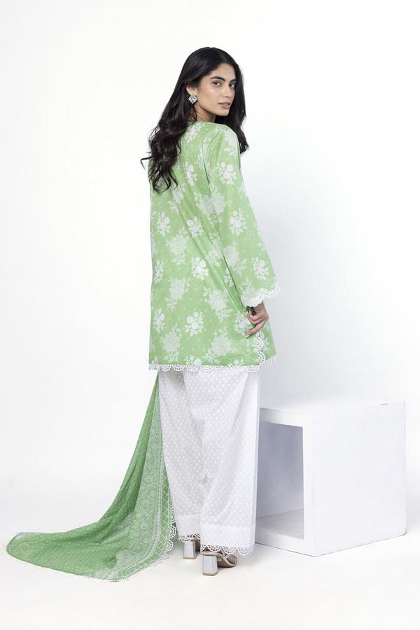 Embroidered | Lawn Fabrics 3 Piece