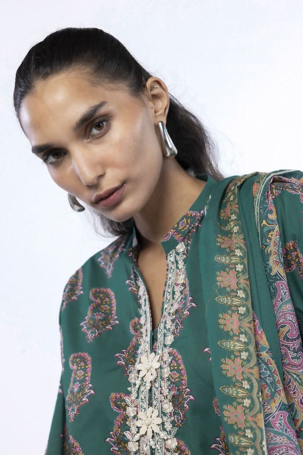 Embroidered | Lawn Fabrics 3 Piece