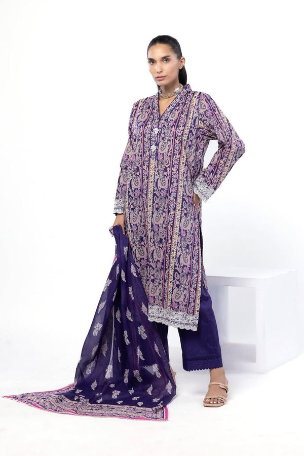 Embroidered | Lawn Fabrics 3 Piece