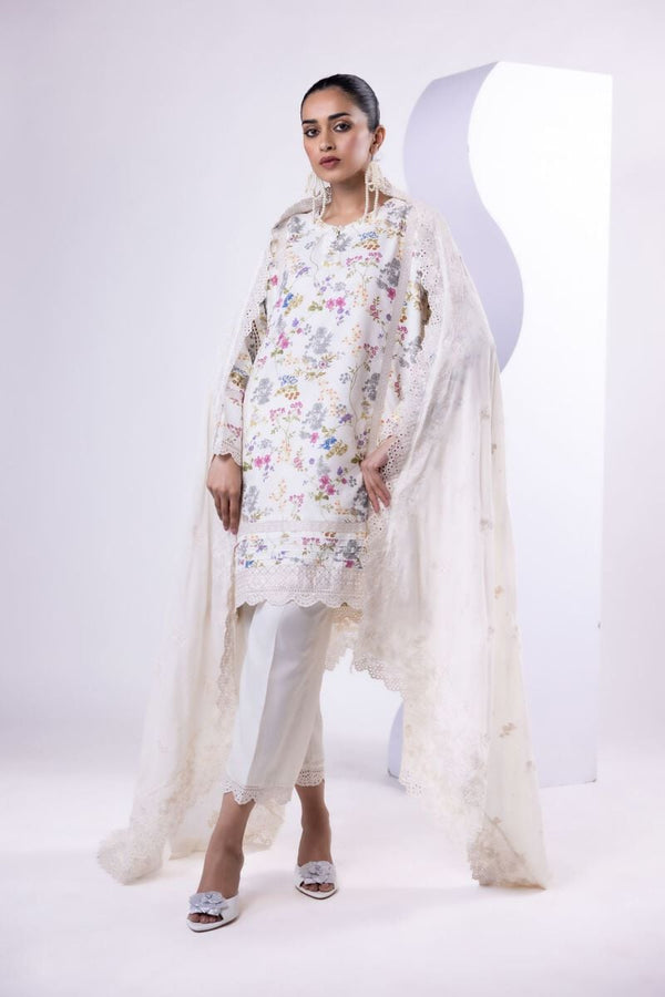 Embroidered | Russian Raw Silk Kurta Pants
