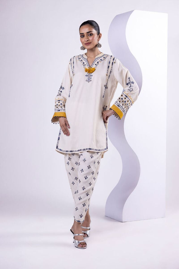 Dyed | Thai Silk Kurta Pants